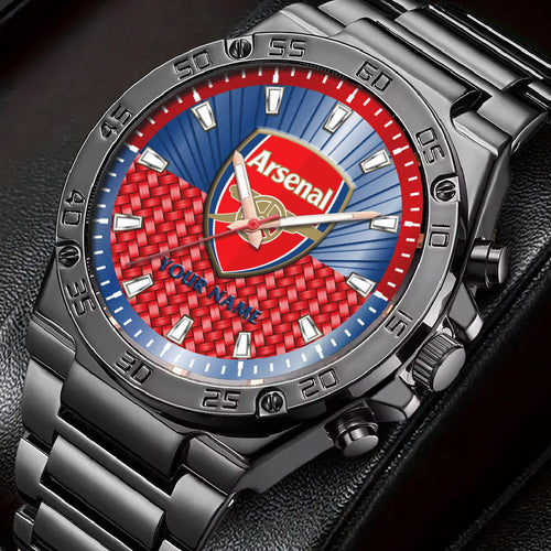Personalized Arsenal Luxury Dial Steel Watch
