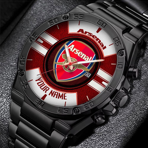 Personalized Arsenal Luxury Dial Steel Watch V8