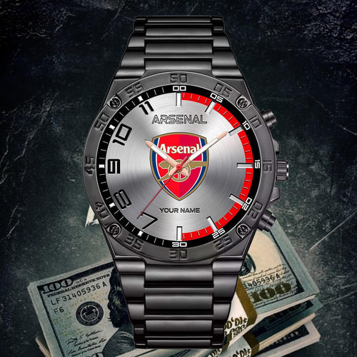 Personalized Arsenal Luxury Dial Steel Watch V9