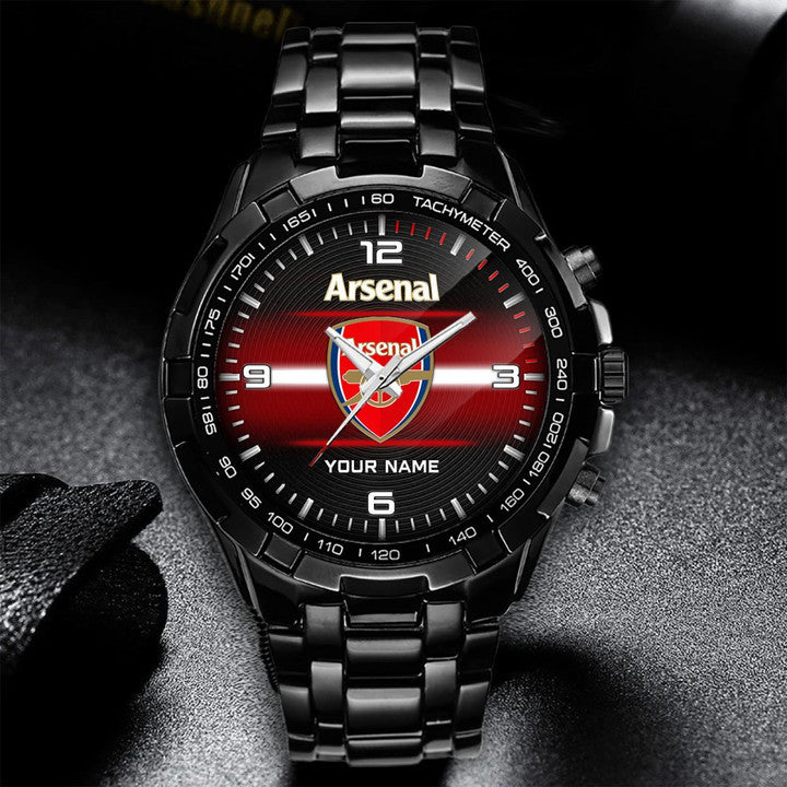 Personalized Arsenal Luxury Dial Steel Watch V15
