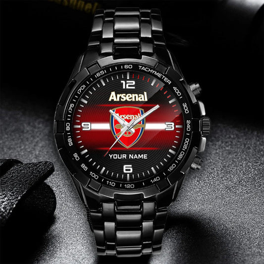 Personalized Arsenal Luxury Dial Steel Watch V15