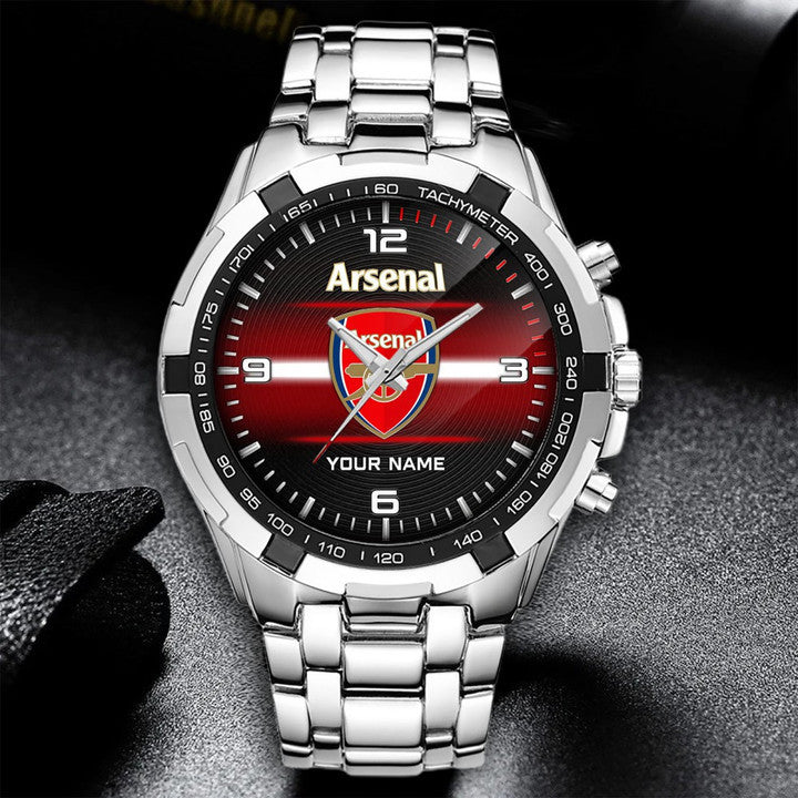 Personalized Arsenal Luxury Dial Steel Watch V15
