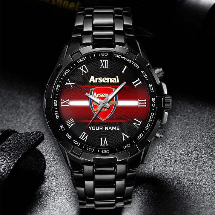 Personalized Arsenal Luxury Dial Steel Watch V16