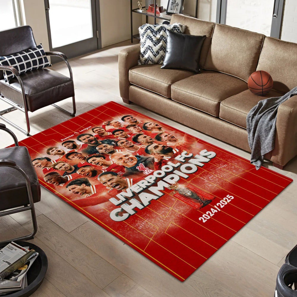 Liverpool Champion Home Rug V4