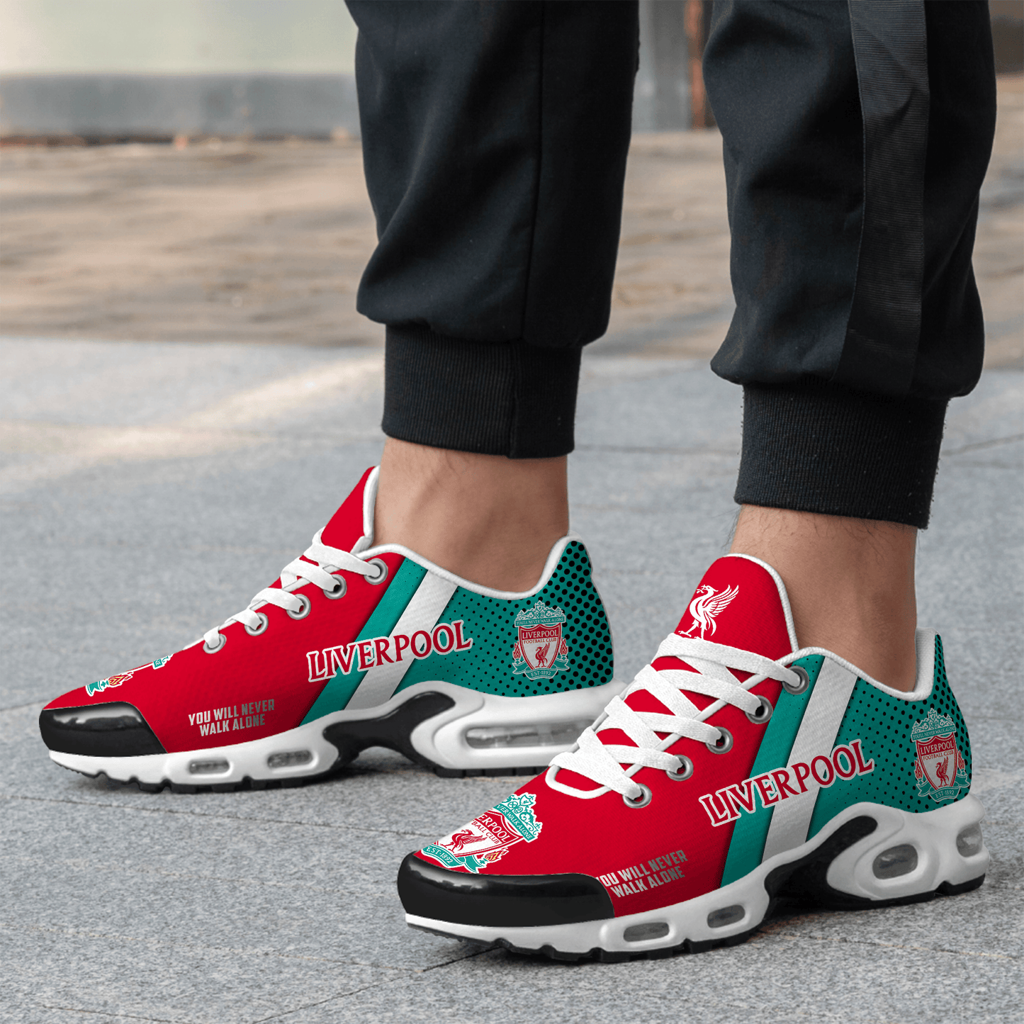 Personalized Liverpool Sport Air Cushion Sneaker V5