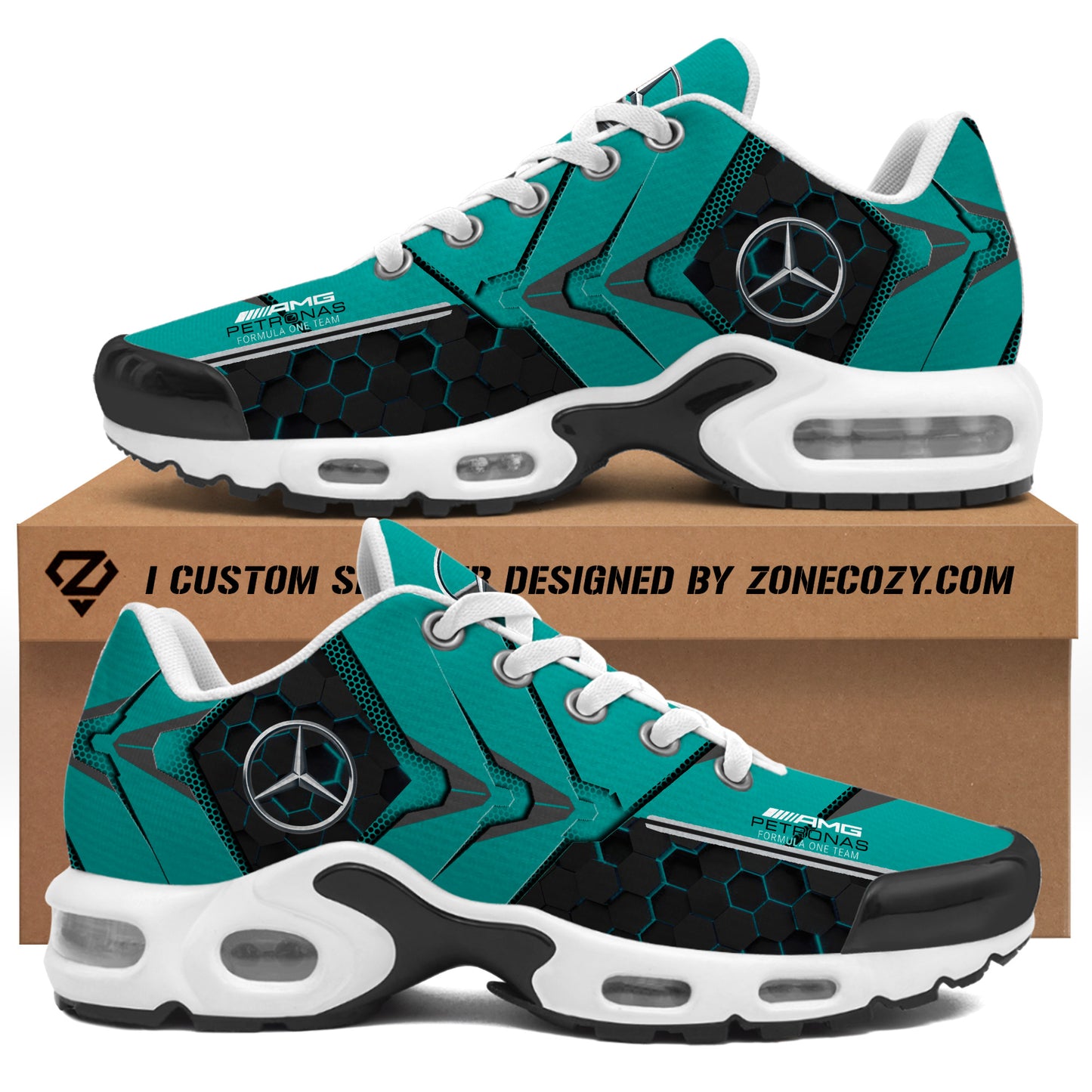 Merc AMG Petronas Sport Air Cushion Sneaker V5