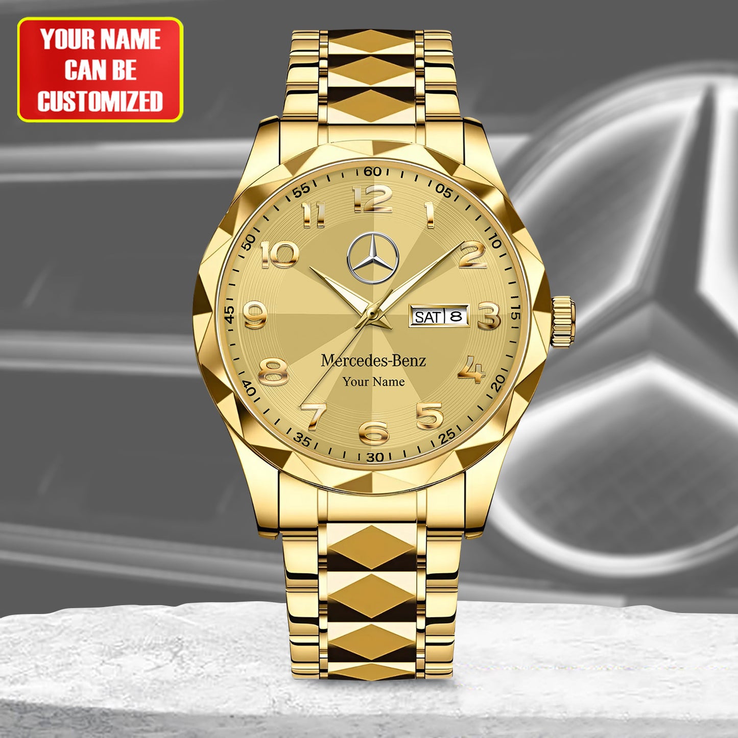Personalized Merc Luxury Charley Watch