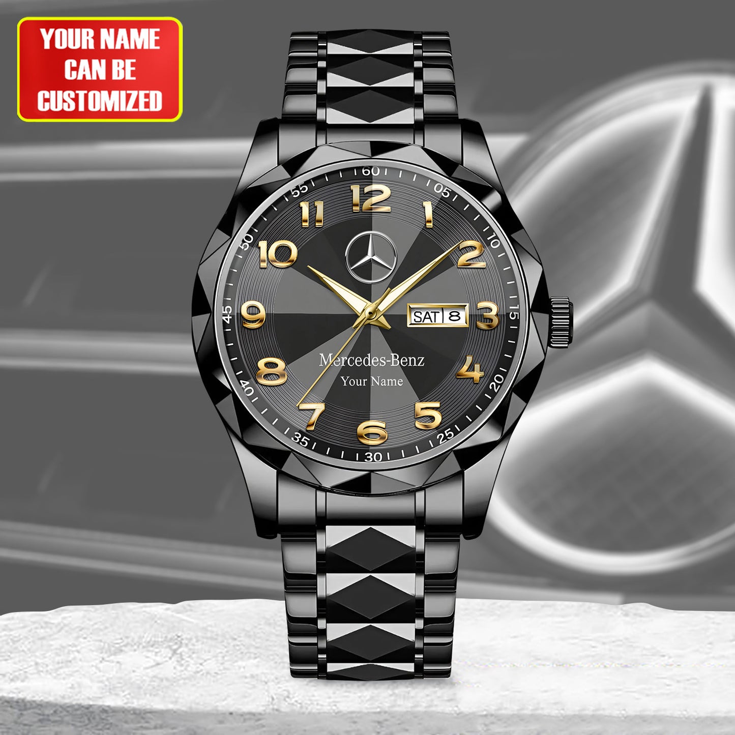Personalized Merc Luxury Charley Watch