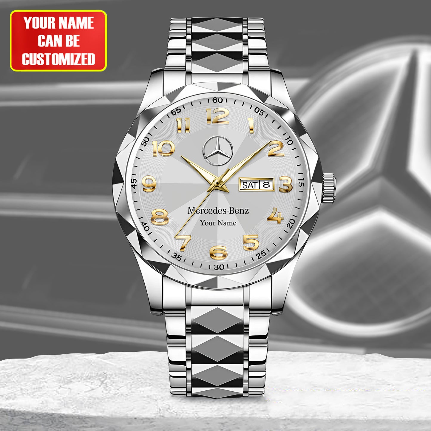 Personalized Merc Luxury Charley Watch