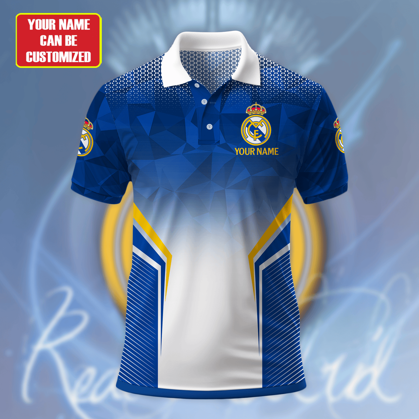 Personalized Real Madrid 3D Full Printing Set , Real Madrid Shirt , Hoodie , Short , Polo ,hawaii V14