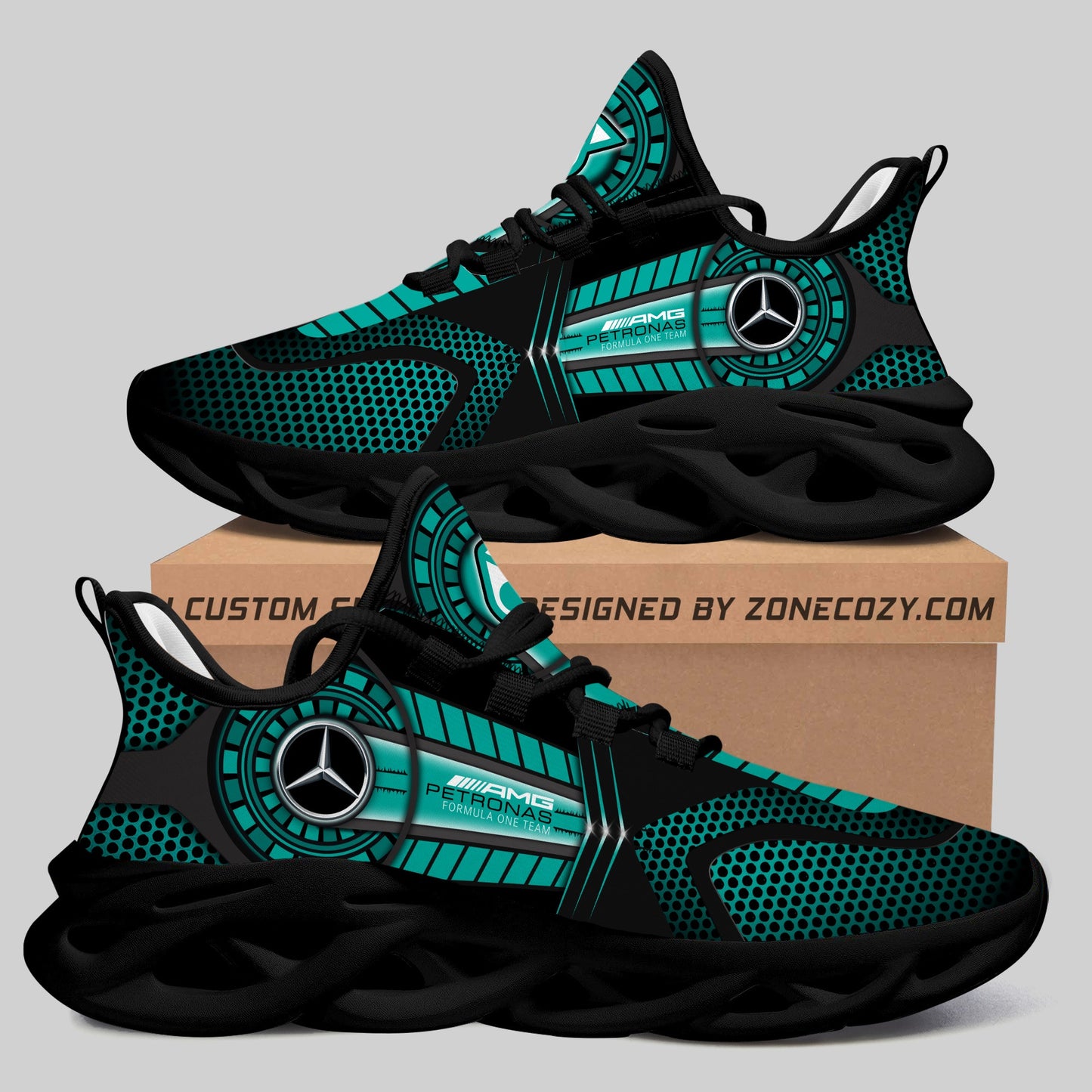 Merc AMG Petronas Sport Chunky Custom Sneaker