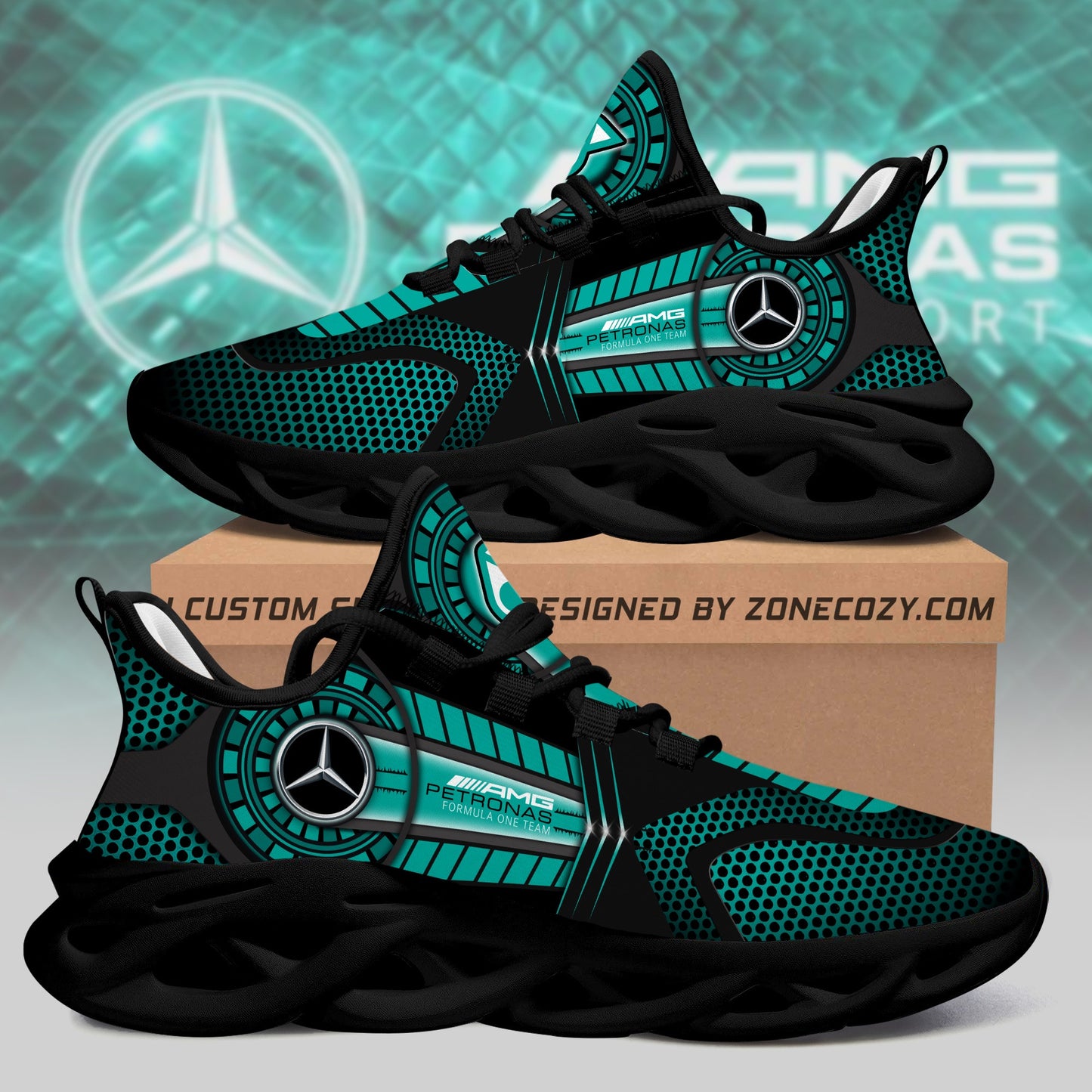 Merc AMG Petronas Sport Chunky Custom Sneaker