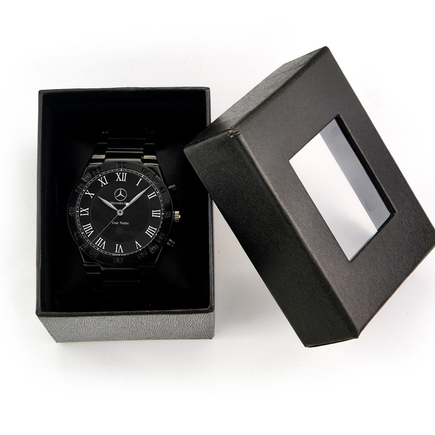 Personalized Merc Montblanc Star Legacy Dial Steel Watch
