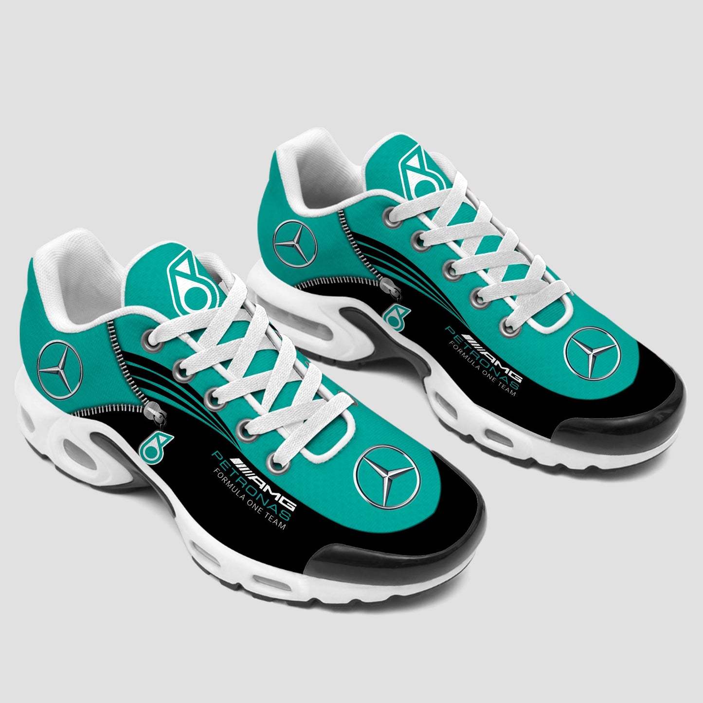 Personalized Merc AMG Petronas Air Cushion Sneaker V2