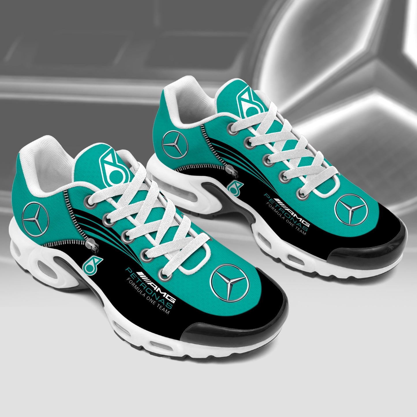 Personalized Merc AMG Petronas Air Cushion Sneaker V2