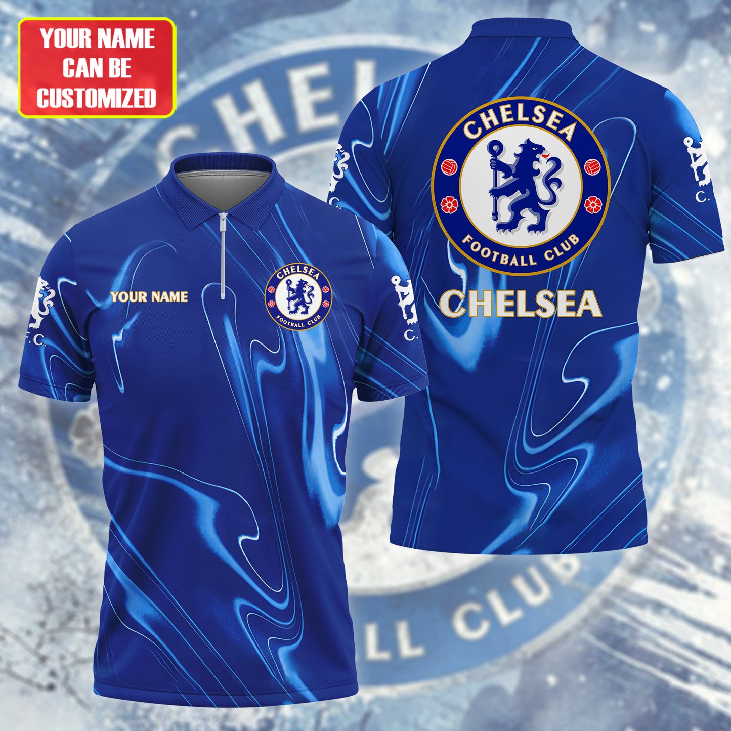 Personalized Chelsea 3D Full Printing Set , Chelsea Shirt , Hoodie , Short , Polo ,hawaii V4
