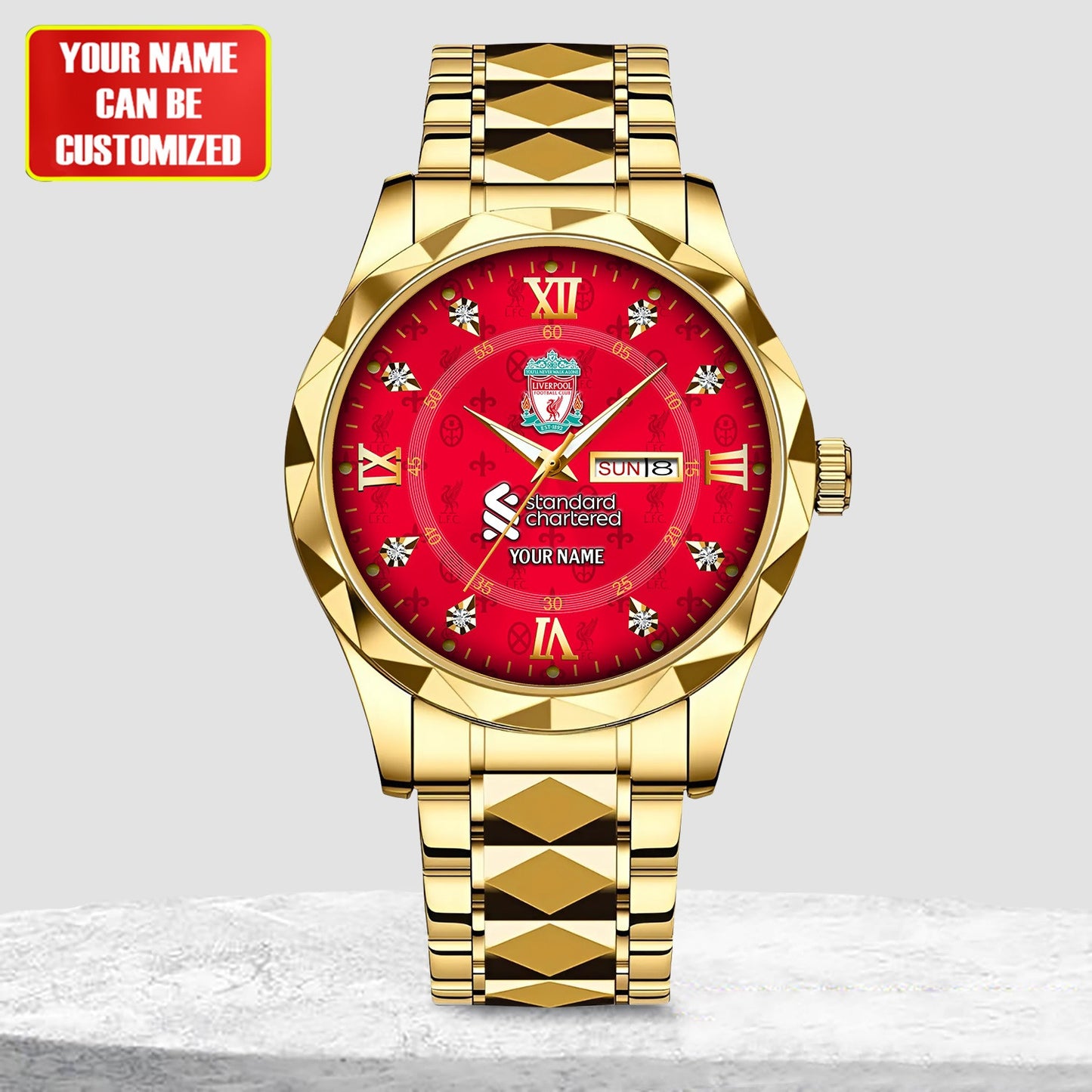 Personalized Liverpool FC Alloy Charley Watch