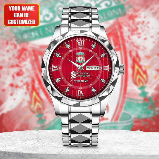 Personalized Liverpool Uniform Alloy Charley Watch V2