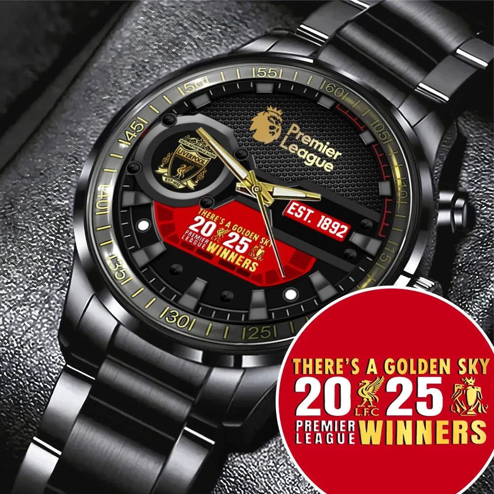 Liverpool Champion Luxury Stainless Steel Watch V4