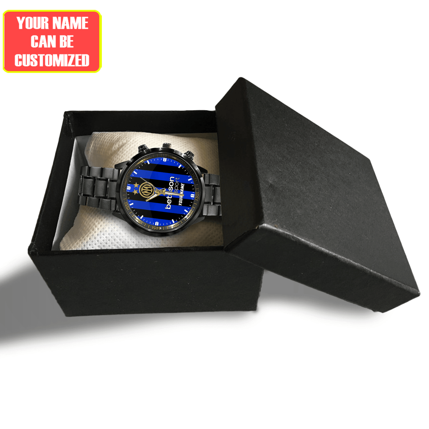 Inter Milan Luxury Stainless Steel Watch