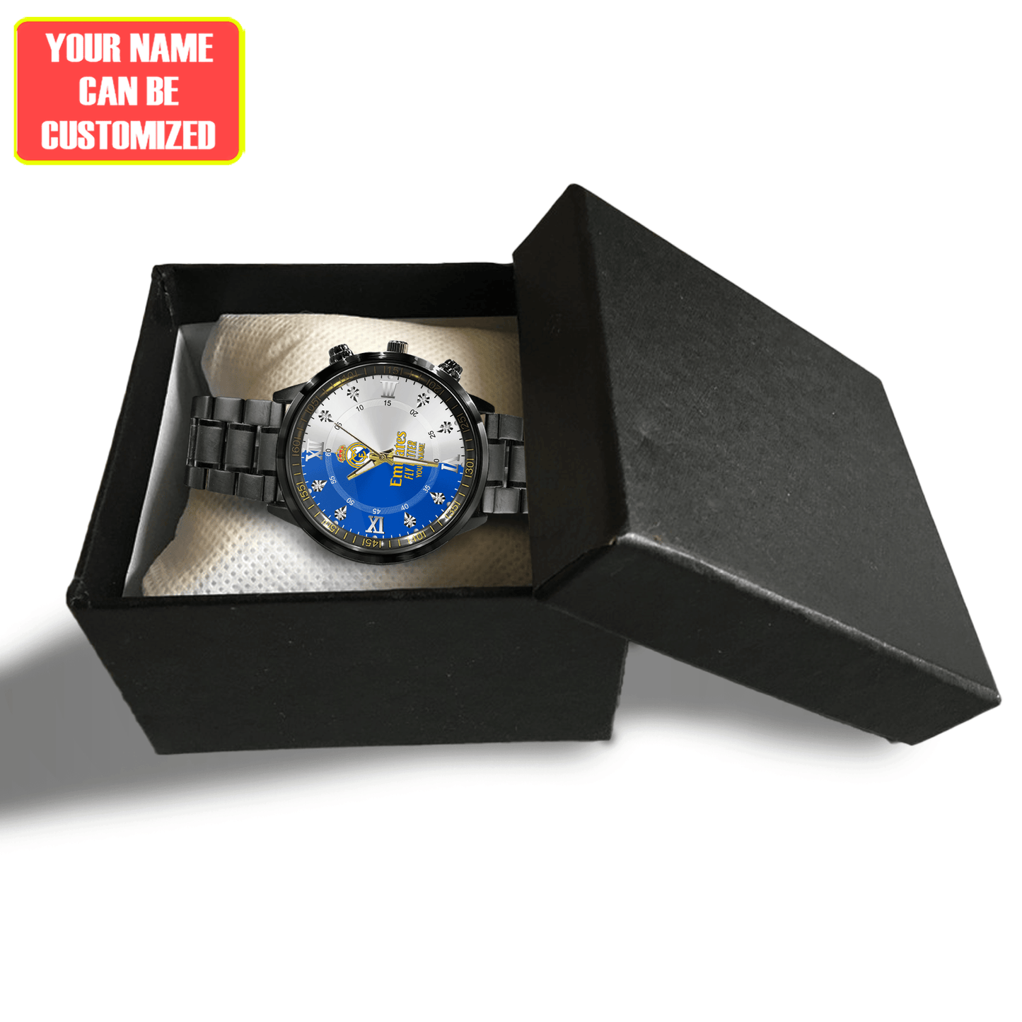 Real Madrid Luxury Stainless Steel Watch V18