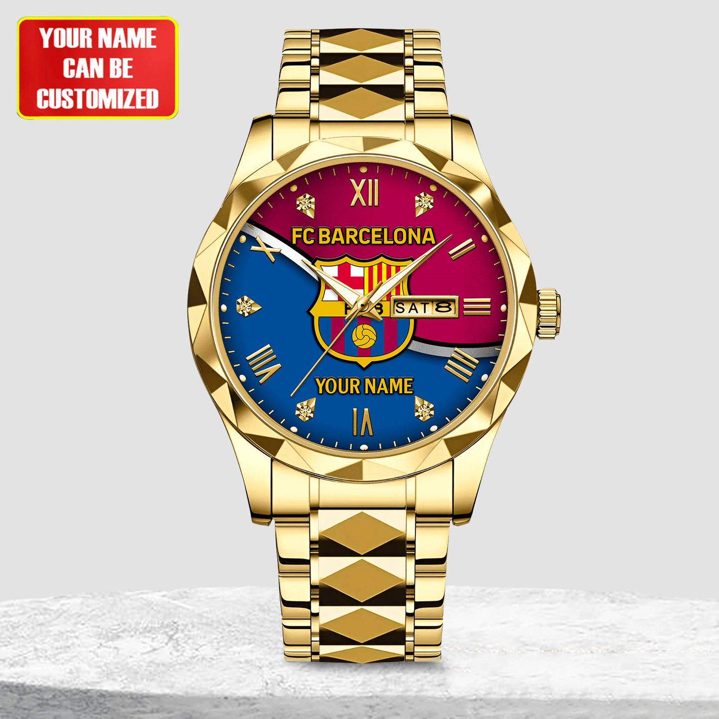 Personalized Barcelona FC Alloy Charley Watch V3