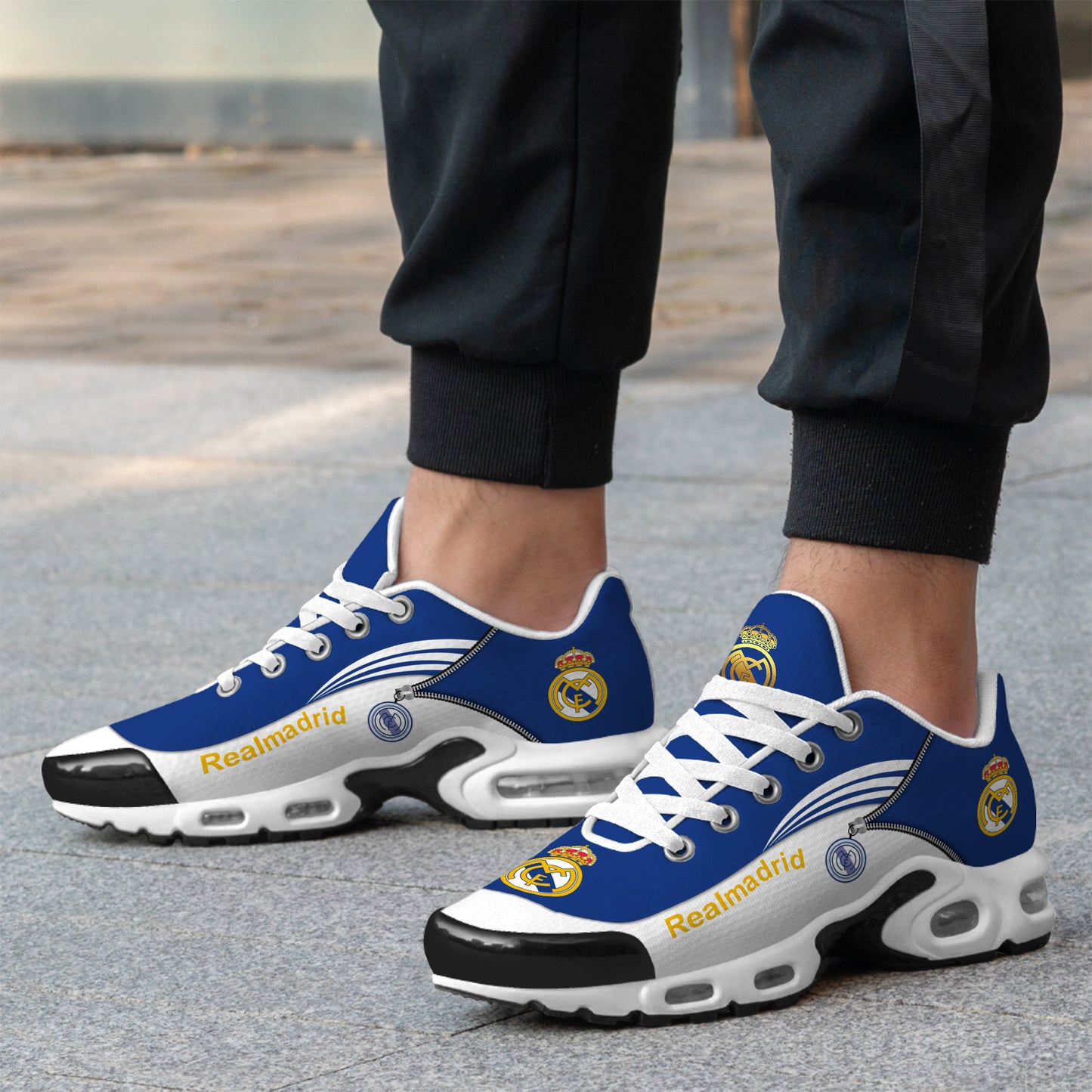 Personalized Real Madrid Air Cushion Sneaker V5