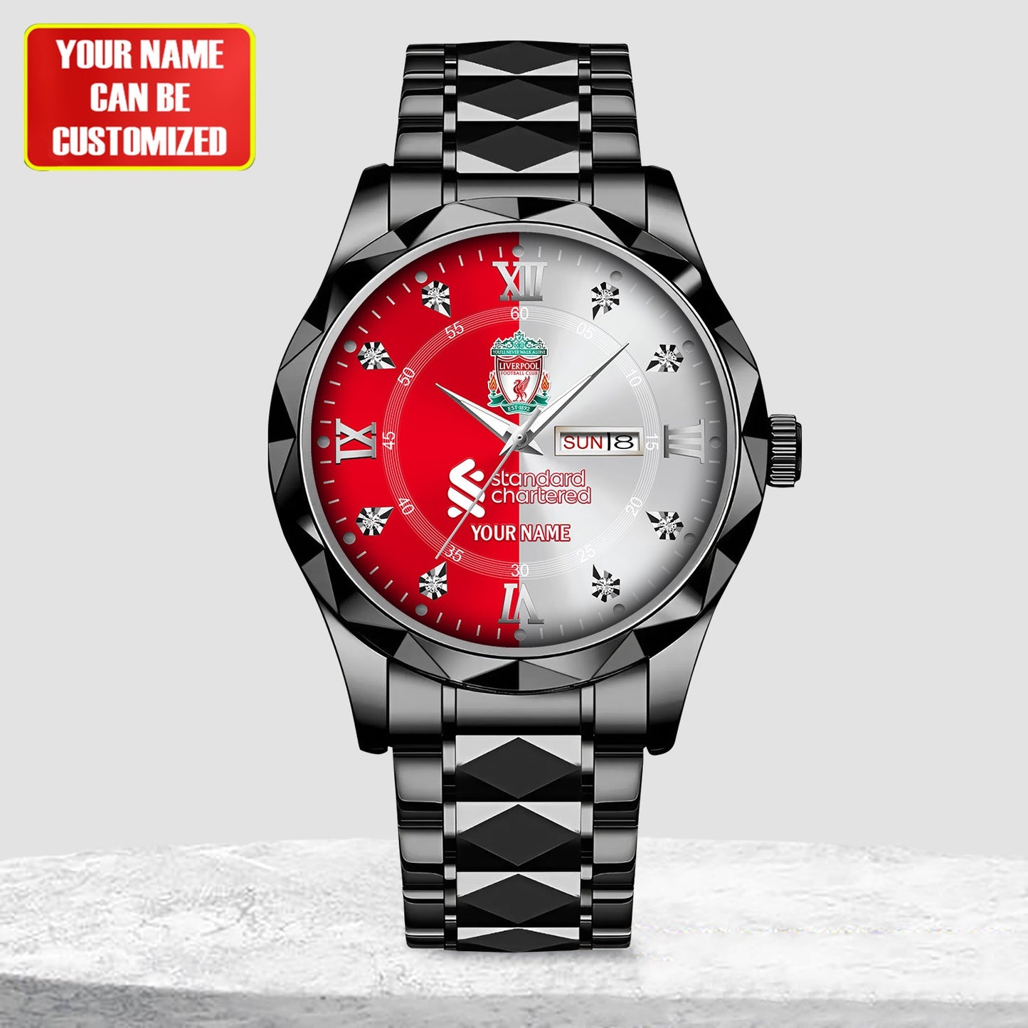 Personalized Liverpool FC Alloy Charley Watch V3