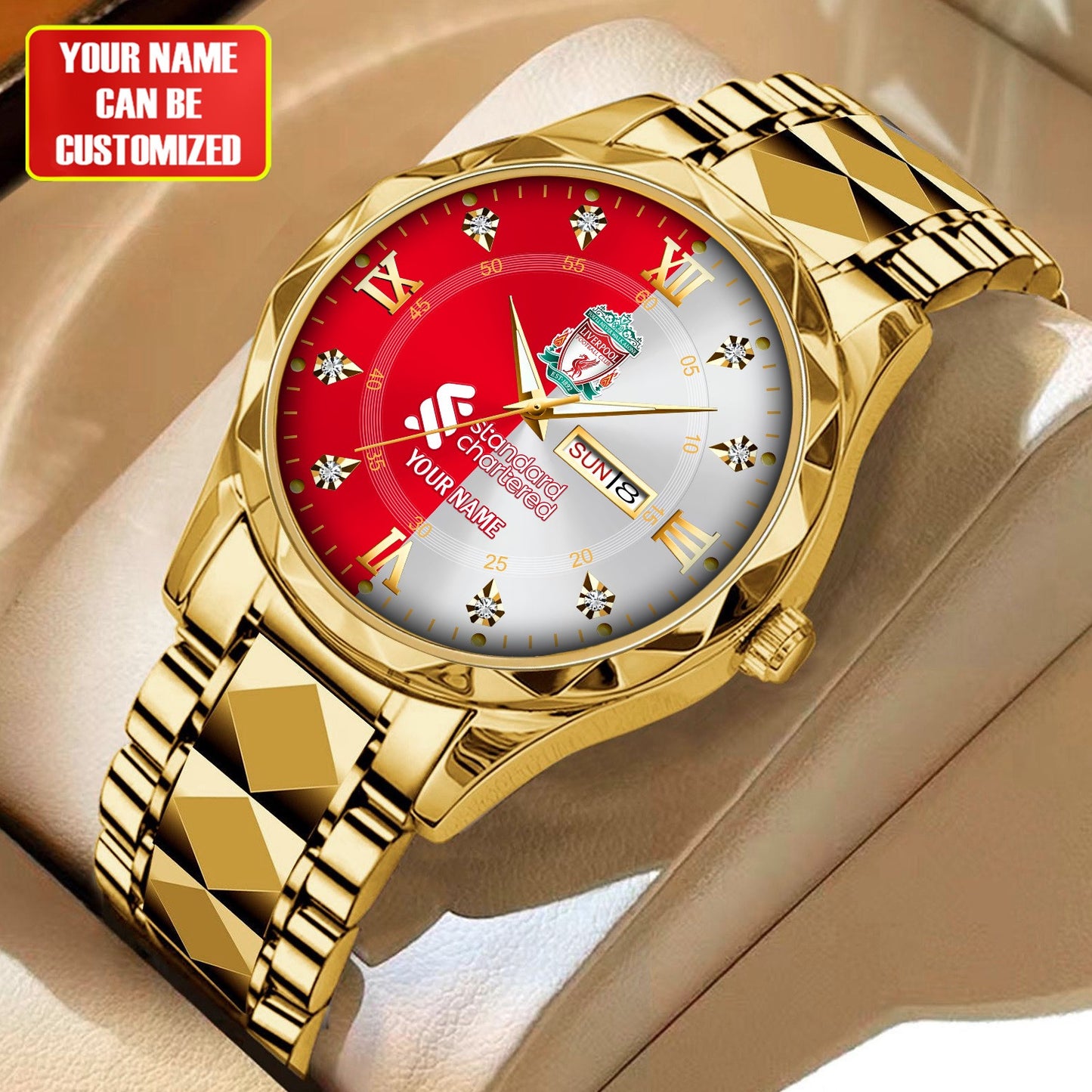 Personalized Liverpool FC Alloy Charley Watch V3