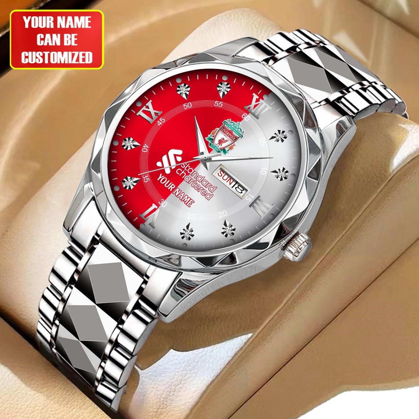 Personalized Liverpool FC Alloy Charley Watch V3