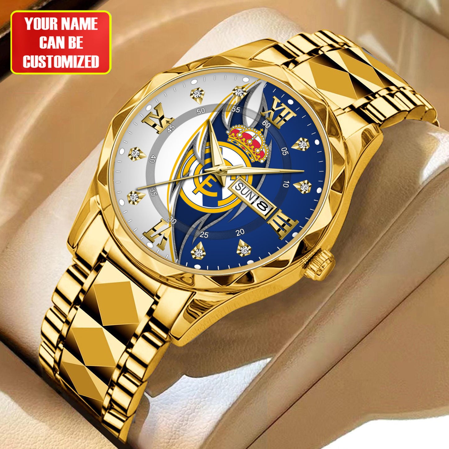 Personalized Real Madrid Luxury Alloy Charley Watch V2