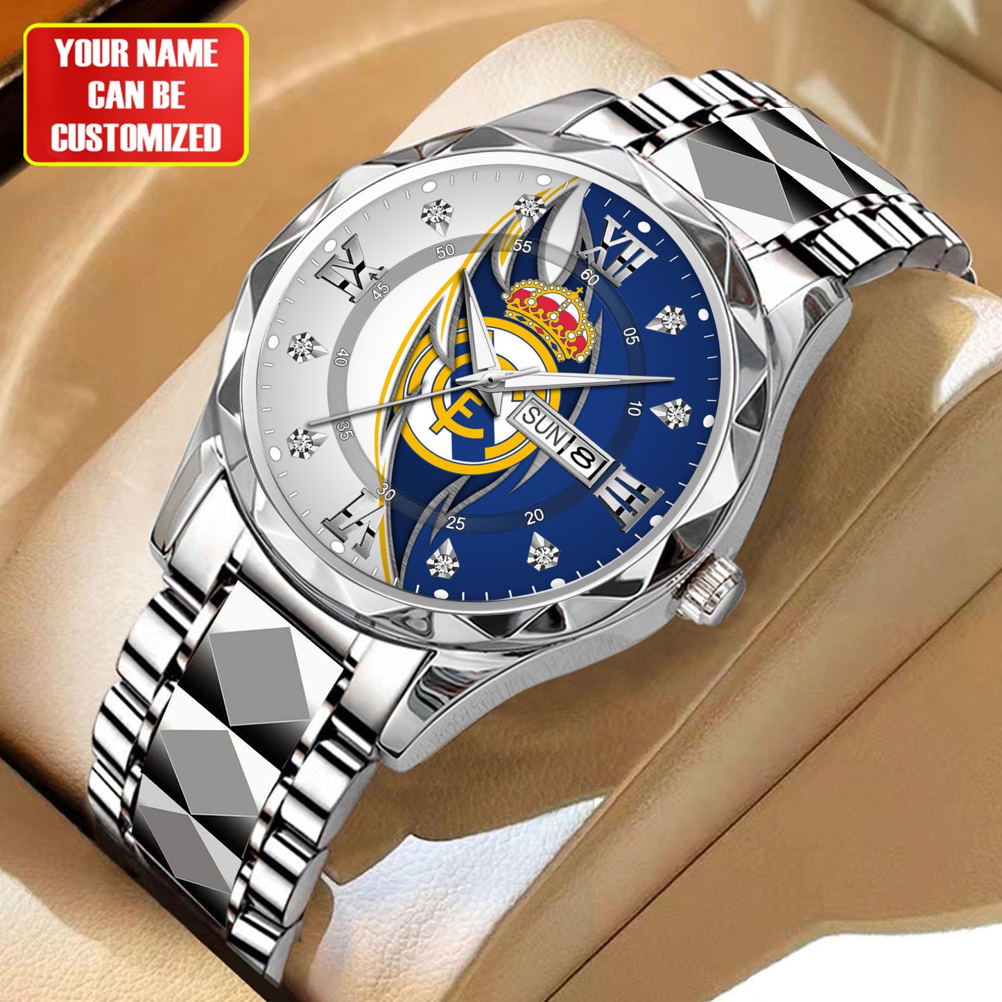 Personalized Real Madrid Luxury Alloy Charley Watch V2