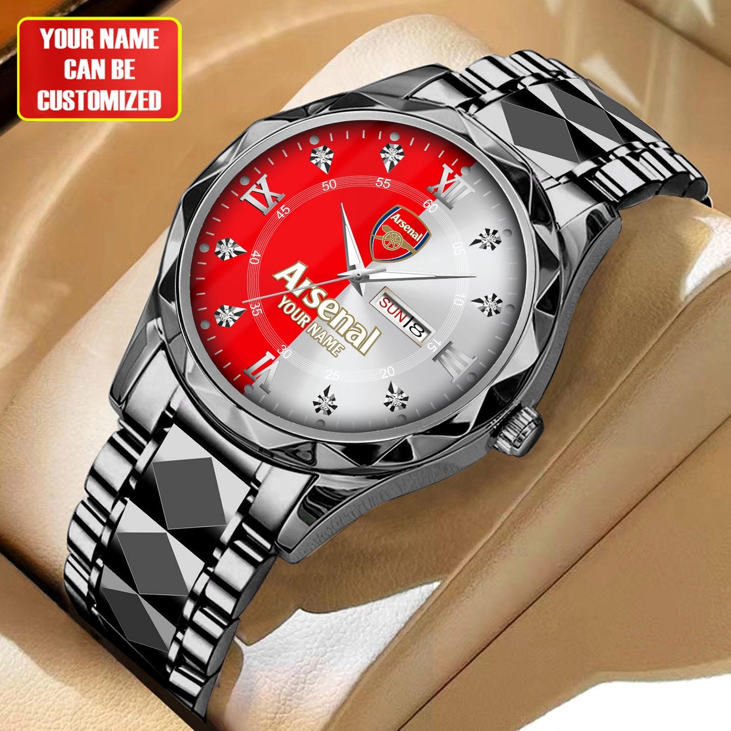 Personalized Arsenal Luxury Alloy Charley Watch