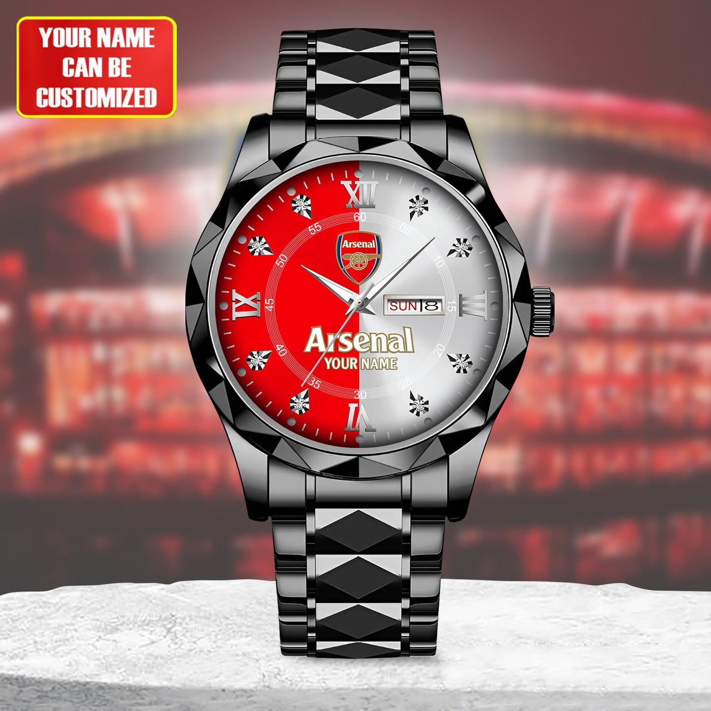 Personalized Arsenal Luxury Alloy Charley Watch