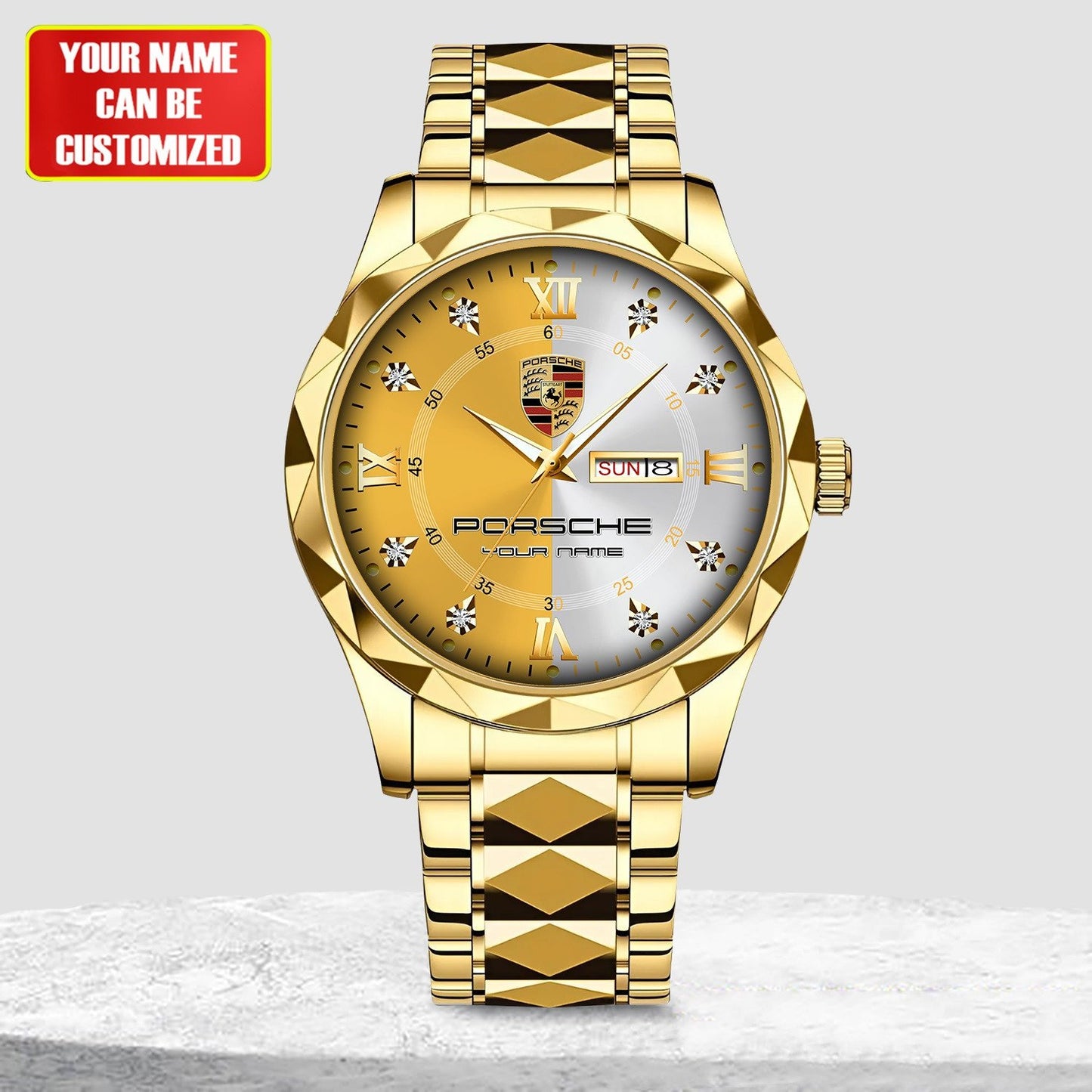 Personalized Pors Luxury Alloy Charley Watch