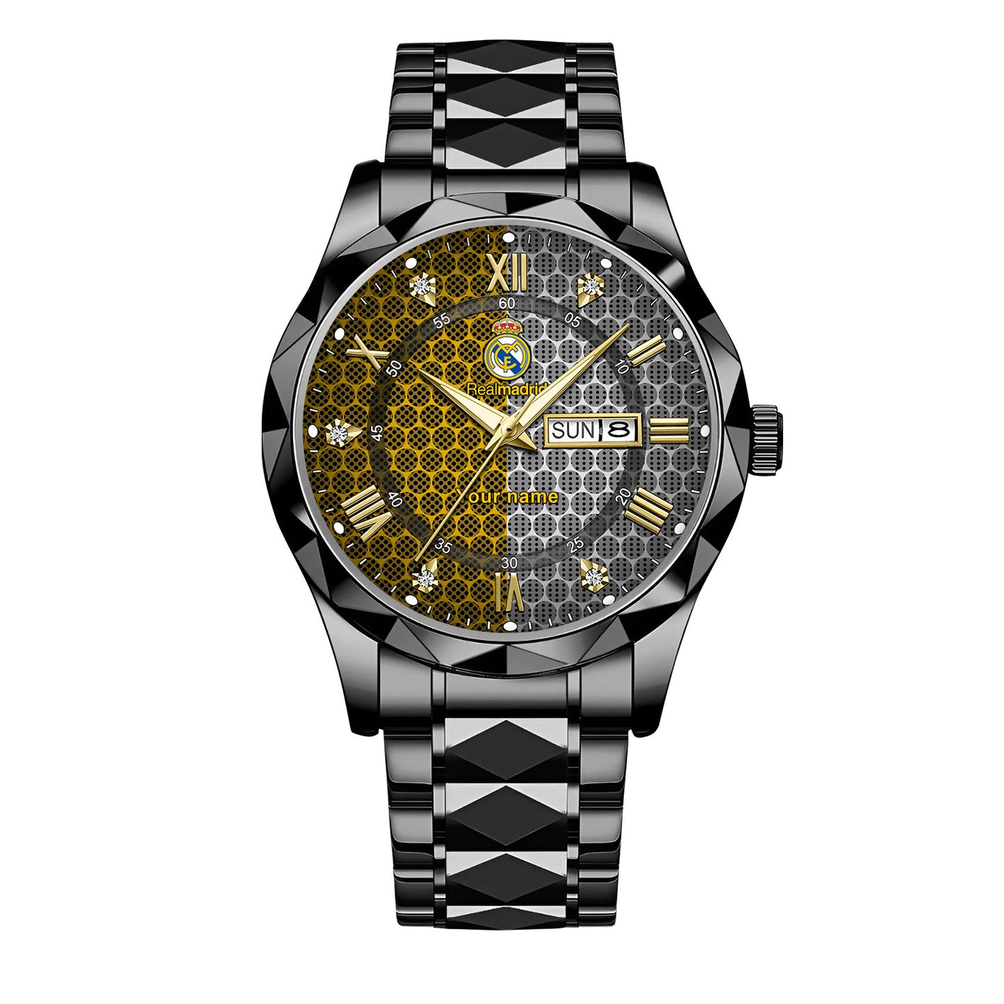 Personalized Real Madrid Luxury Alloy Charley Watch