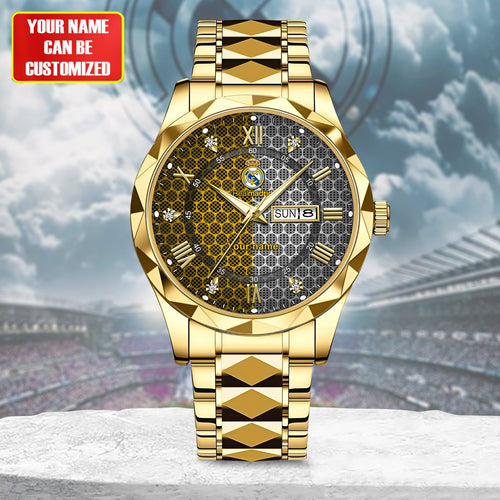 Personalized Real Madrid Luxury Alloy Charley Watch