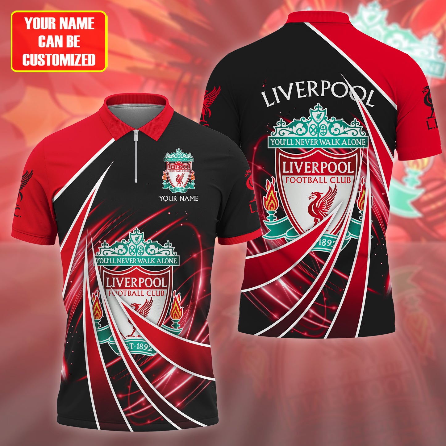 Personalized Liverpool Q10 3D Full Printing Set ,Liverpool Q10 Shirt , Hoodie , Short , Polo ,hawaii