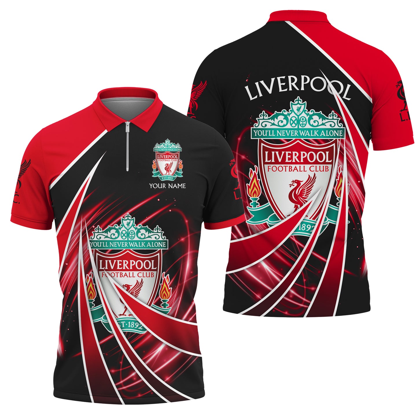 Personalized Liverpool Q10 3D Full Printing Set ,Liverpool Q10 Shirt , Hoodie , Short , Polo ,hawaii