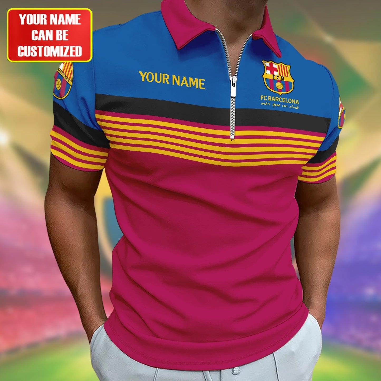 Personalized Barca 3D Full Printing Set ,Barca Shirt , Hoodie , Short , Polo ,hawaii V2