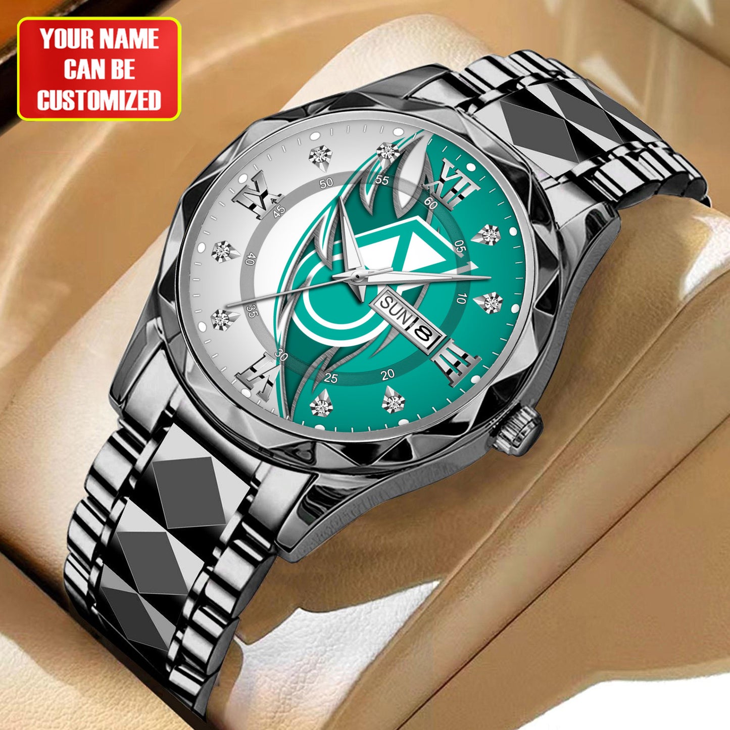 Personalized Merc AMG Petronas Alloy Charley Watch V1