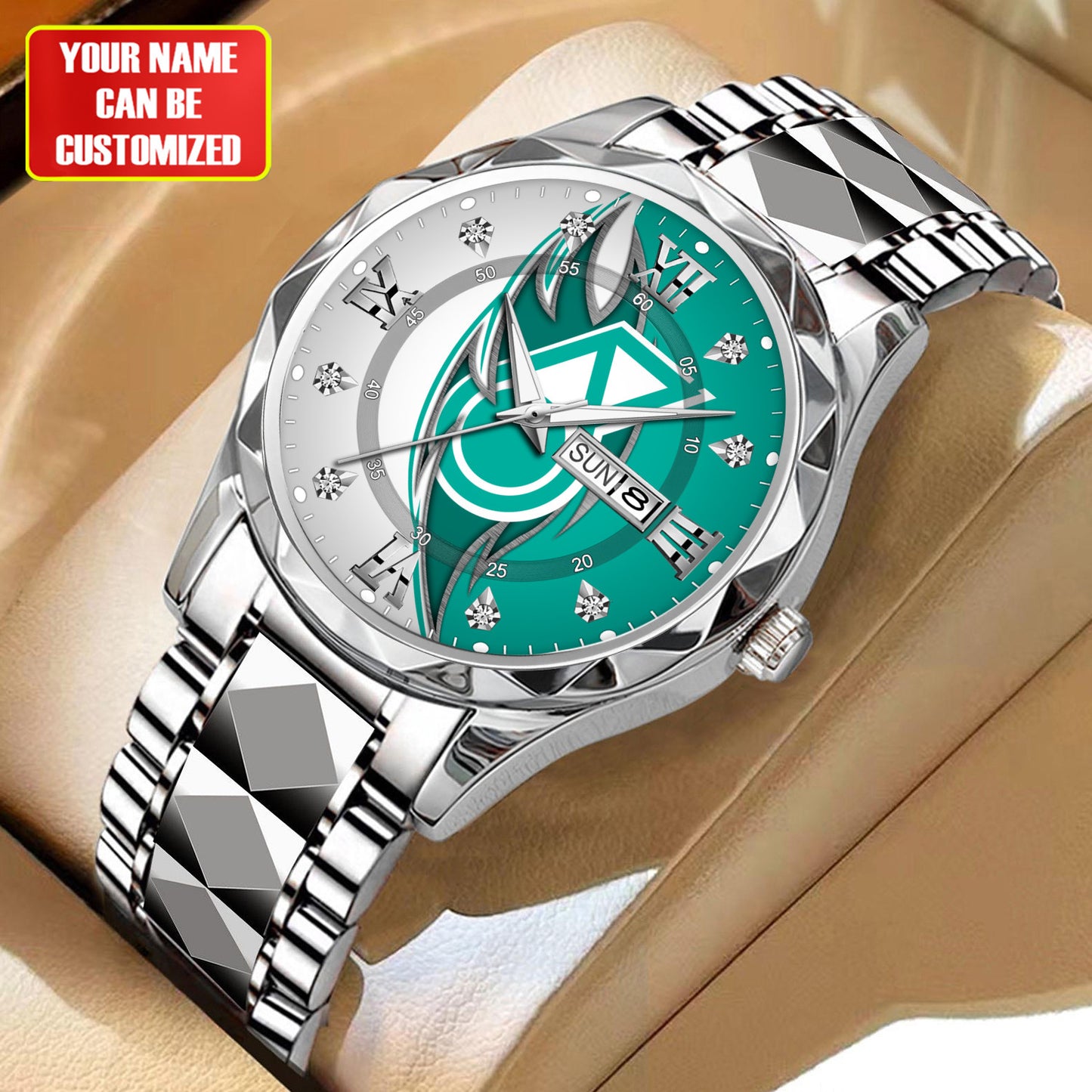 Personalized Merc AMG Petronas Alloy Charley Watch V1