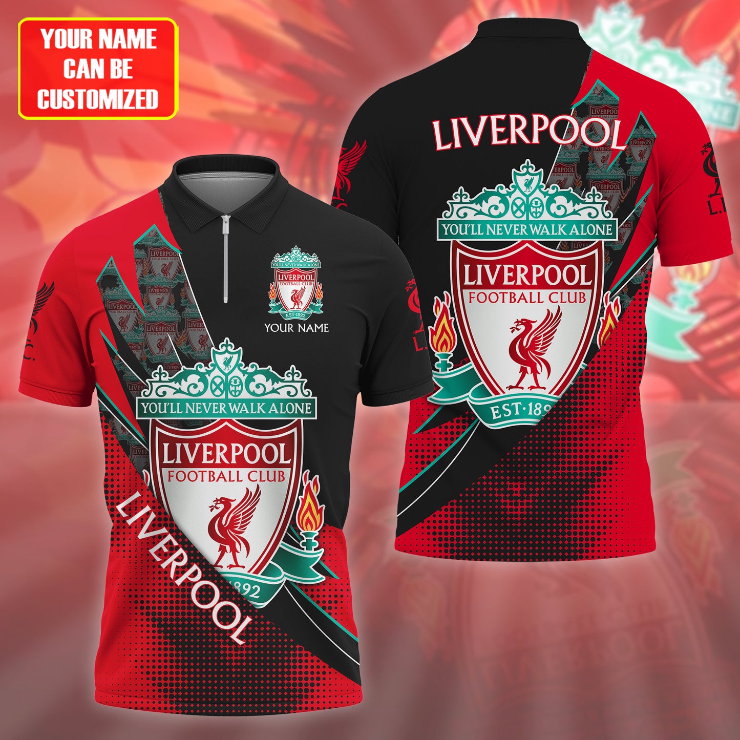 Personalized Liverpool Q11 3D Full Printing Set ,Liverpool Q11 Shirt , Hoodie , Short , Polo ,hawaii