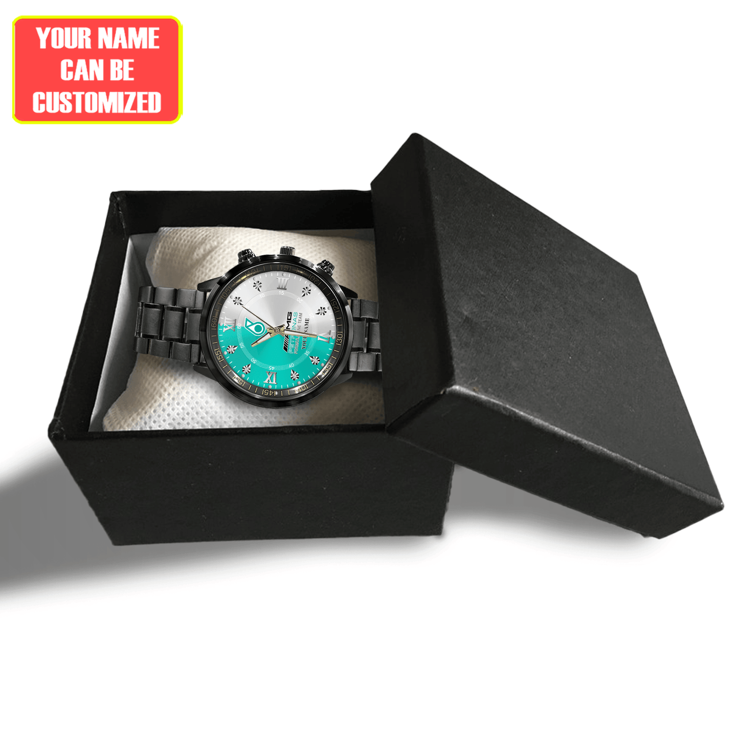 Merc AMG Petronas Luxury Stainless Steel Watch