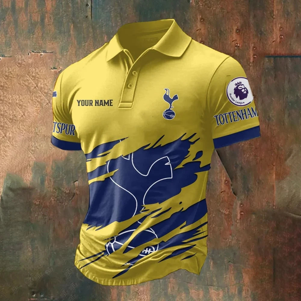 Personalized Tottenham Hotspur Tear 3D Full Printing Set , Tottenham Hotspur Tear Shirt , Zipper Polo, Hoodie , Short ,Polo ,hawaii