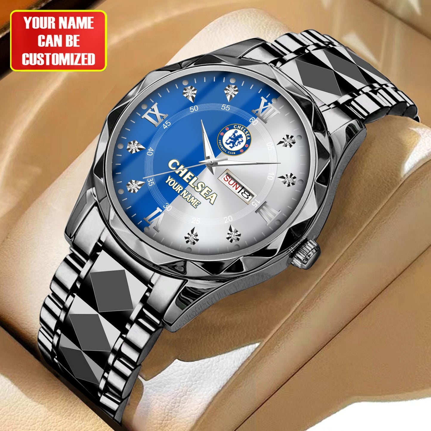 Personalized Chelsea Luxury Alloy Charley Watch