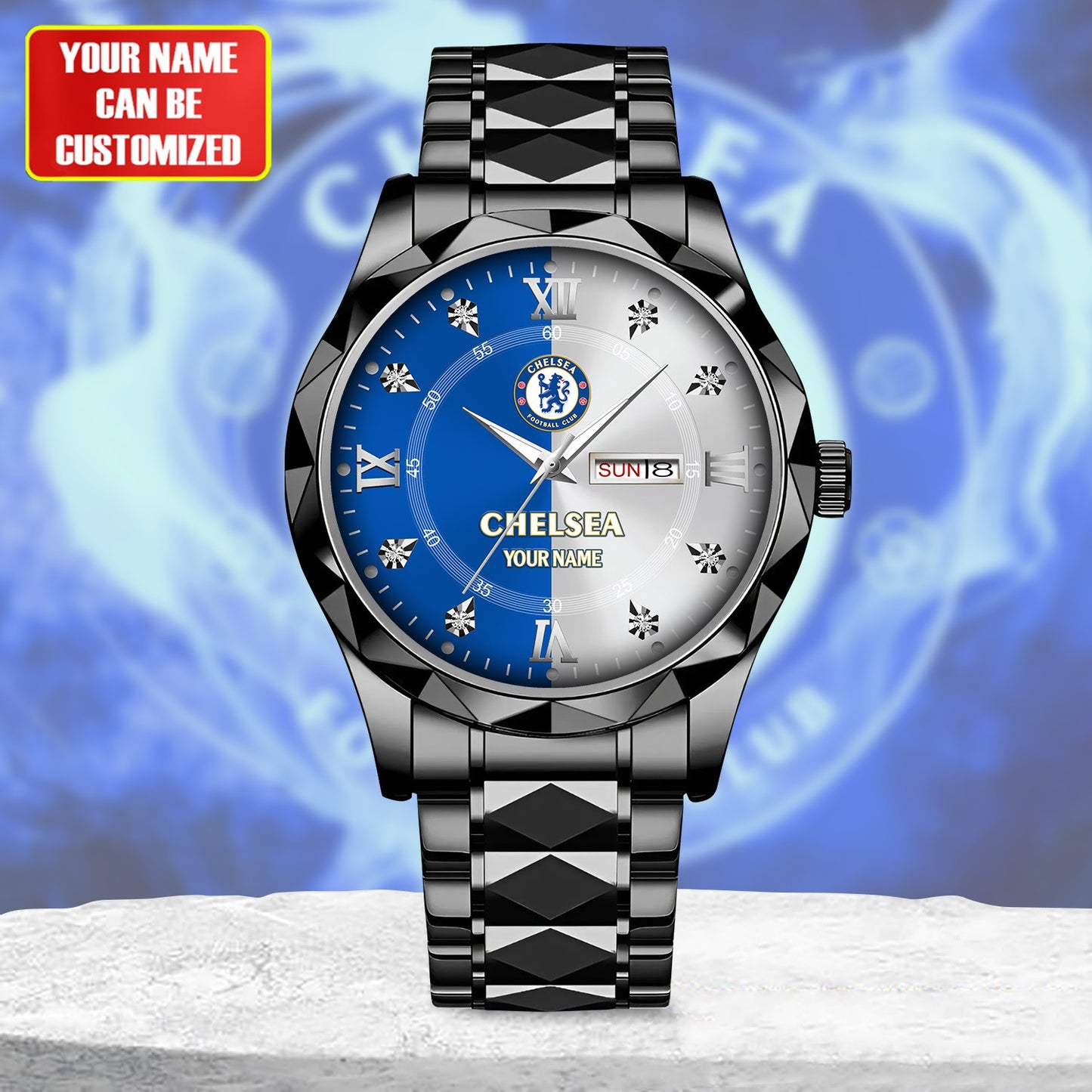 Personalized Chelsea Luxury Alloy Charley Watch
