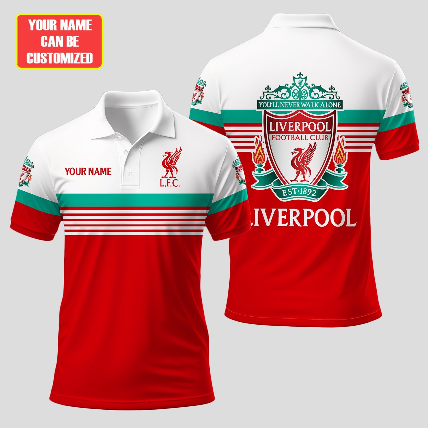 Personalized Liverpool 3D Full Printing Set , Liverpool Shirt , Hoodie , Short , Polo ,hawaii V36