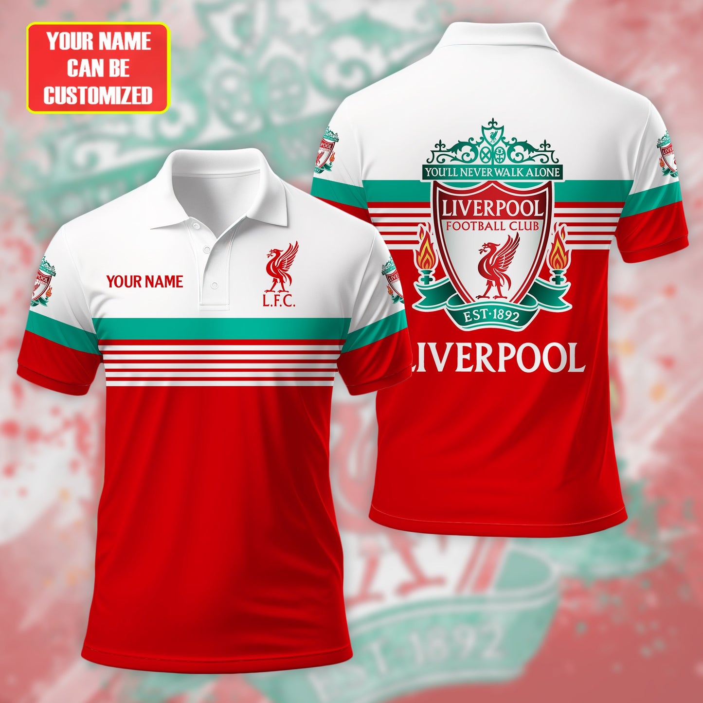 Personalized Liverpool 3D Full Printing Set , Liverpool Shirt , Hoodie , Short , Polo ,hawaii V36