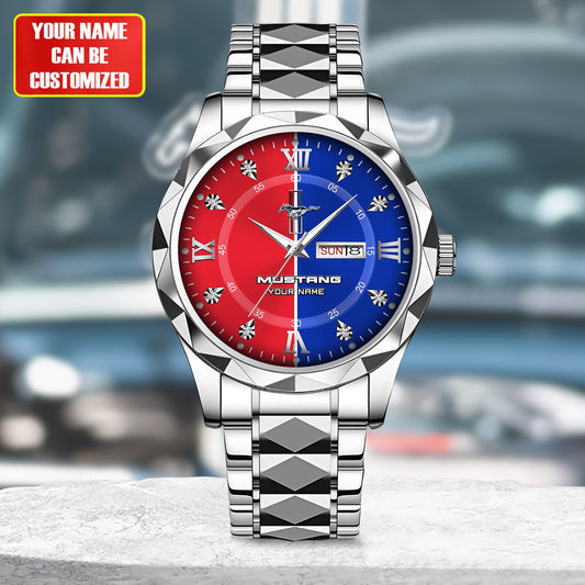 Personalized F Mustang Luxury Alloy Charley Watch